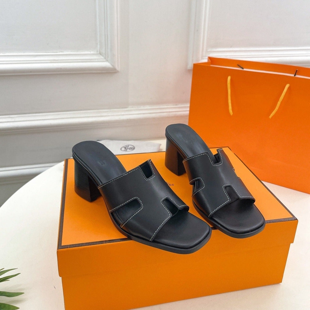 HELIA 60 SANDAL BLACK