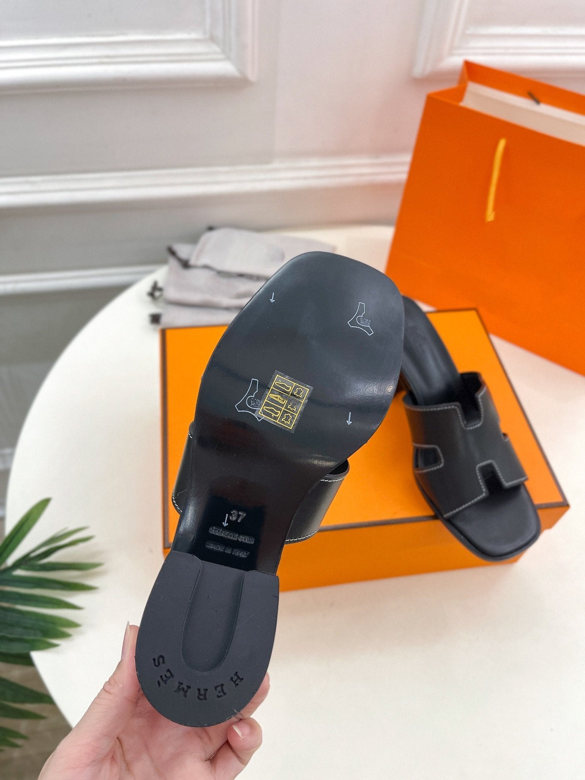 HELIA 60 SANDAL BLACK