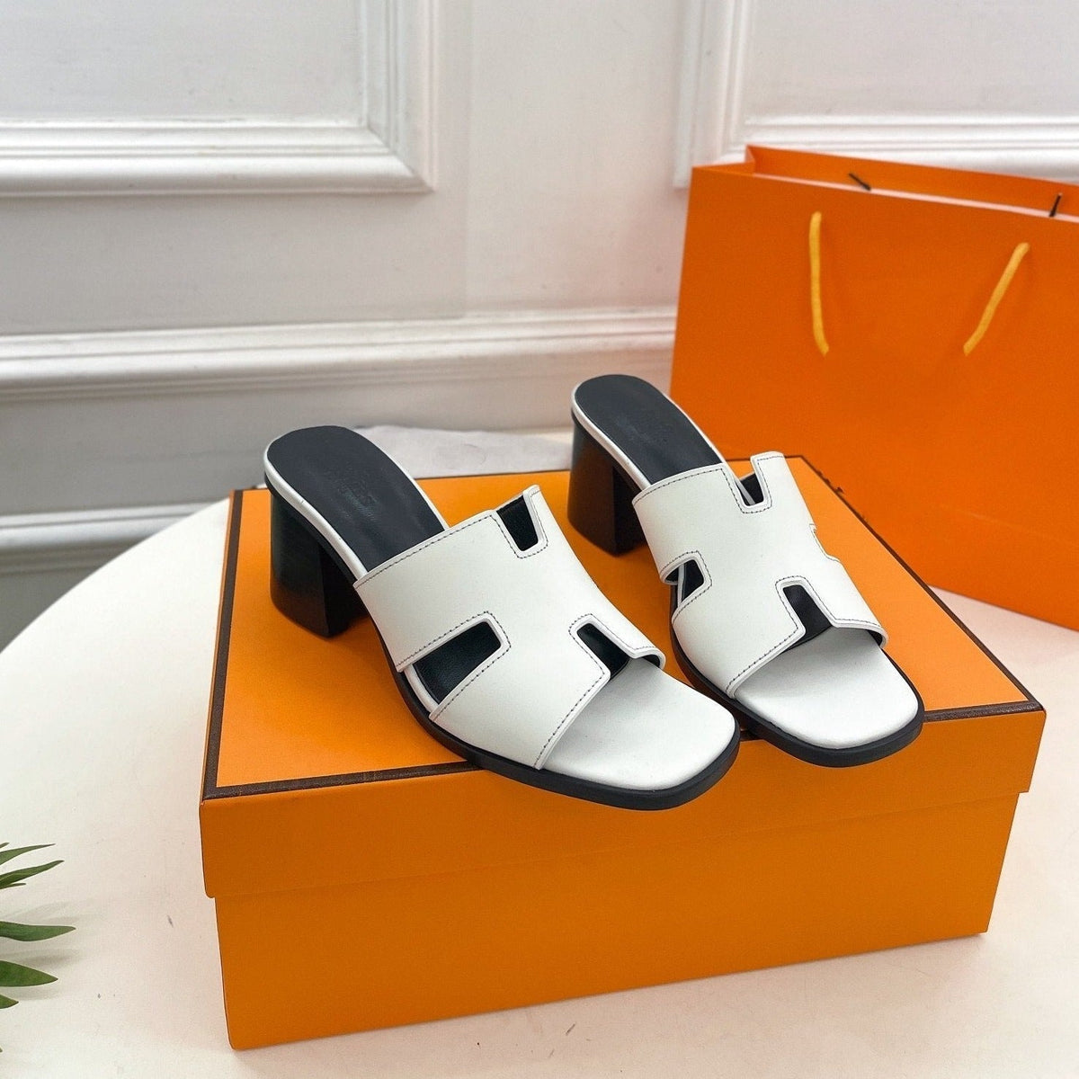 HELIA 60 SANDAL WHITE