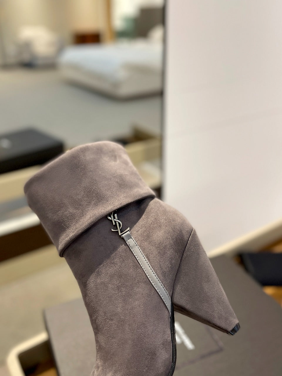 SL NIKI BOOTIES BRICK SUEDE