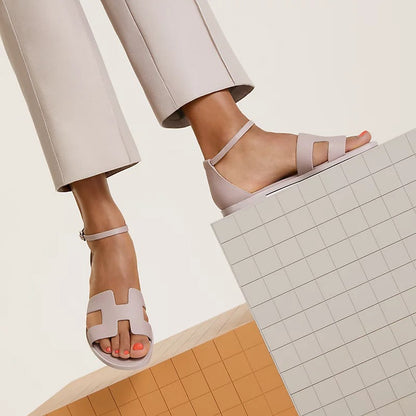 SANTORINI SANDAL ROSE PORCELAINE