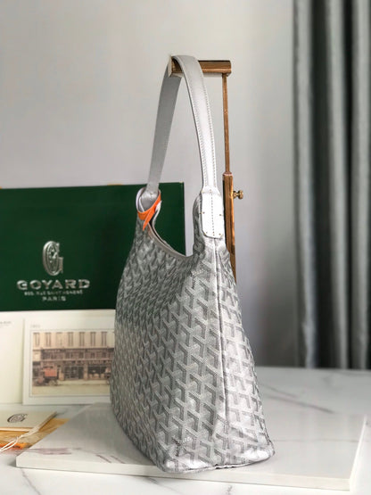 HOBO BOHEME 42CM LIGHT GREY CANVAS